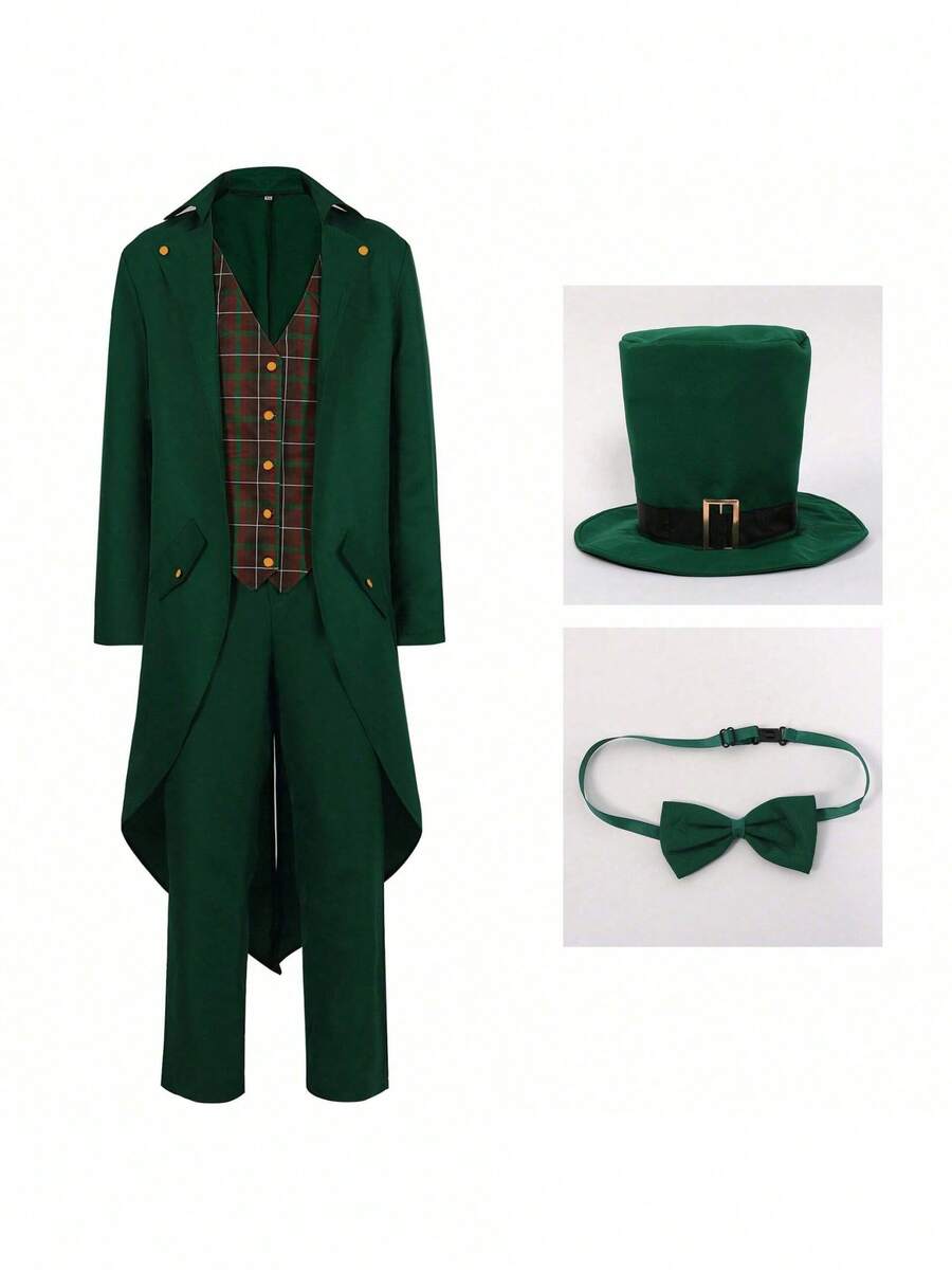 Cosplay Clothing - Custom-made Tuxedo Style 2 [jacket + Trousers + Hat + Bow Tie] - View 1