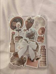 Bow Ribbon Design Phone Holder, Compatible With Apple, And Other Brand Tablets, Expandable And Foldable, Compatible With Apple And Android Phones, Ideal Gift For Birthday, Family Or Friends - Multicolor - View 10