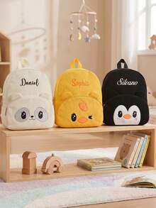 Personalized Custom Embroidered Name Backpack - Unique Back To School Gift, Lightweight Travel Student School Bag - Multicolor - View 4