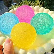 1pc Squishy Ice Ball Maltose Fidgets Toy Super Soft Pink Mochi Slow-Rebound Squeeze Toy Anti-Stress Toy For Adults Hand Exercise,Squishy Toys,Cheese Squishy,Fidget Toys(Random Color) - Hồng - Xem 8