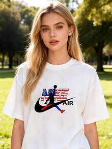 Women T-Shirts - White - View 6