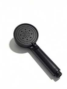 1pc High Pressure Shower Head: 5 Spray Modes, Strong Bathroom Shower Head With Powerful Mist, Compact Silicone Nozzle, Suitable For High And Low Water Flow Showers - Wall-Mounted, Plastic, Round Design, Bathroom Accessory, Shower Head - B - View 8