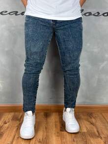 Basic Super Skinny Premium Jeans 01 - Grey - View 1