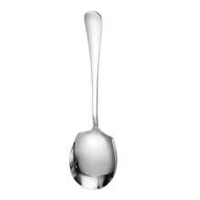 1 pezzo Cucchiaio da portata grande in acciaio inossidabile - Design ergonomico, durevole, grande cucchiaio per minestre, facile da usare per servire, cucinare e mangiare - Robusto, di qualità ristorante, impugnatura comoda, facile da pulire - Visualizzare 9