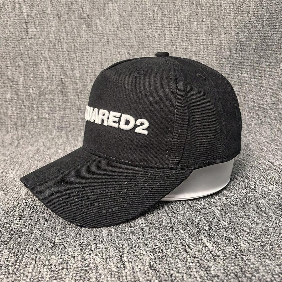 Lightweight, Fitted Polyester Non-Woven Fabric Hip Hop Baseball Cap, All-Season Handwash, Windproof, UV Protection, Adjustable Strap, Street Fashion Hat | Hip Hop Style | Adjustable Headband - Black - View 1