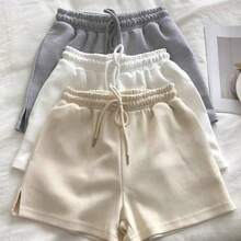 New Slimming Loose Casual Shorts For Women, Versatile For Daily Wear, Home, Dates - Multicolor - Ver 2