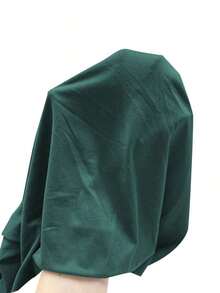 Top de tirantes con abertura en el hombro de unicolor casual, verano - Verde - Ver 6