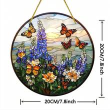 Producto acrílico circular flotante para exteriores, decoración artística colgante para ventanas interiores. - 1 - Ver 3