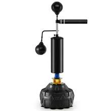 GOFLAME Boxing Speed Balls And Freestanding Punching Bag Set 360° Spinning Boxing Speed Trainer With Adjustable Height & Fillable Base For MMA Skills And Home - Black - View 1