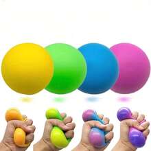 1 pieza Juguete Squishy Gigante y Jumbo, Juguete de alivio de estrés de rebote lento y súper grande, Juguete para apretar/Juguete para aliviar la presión/Juguete para apretar, Para niños y niñas, Similar a los juguetes Needo - Multicolor - Ver 15