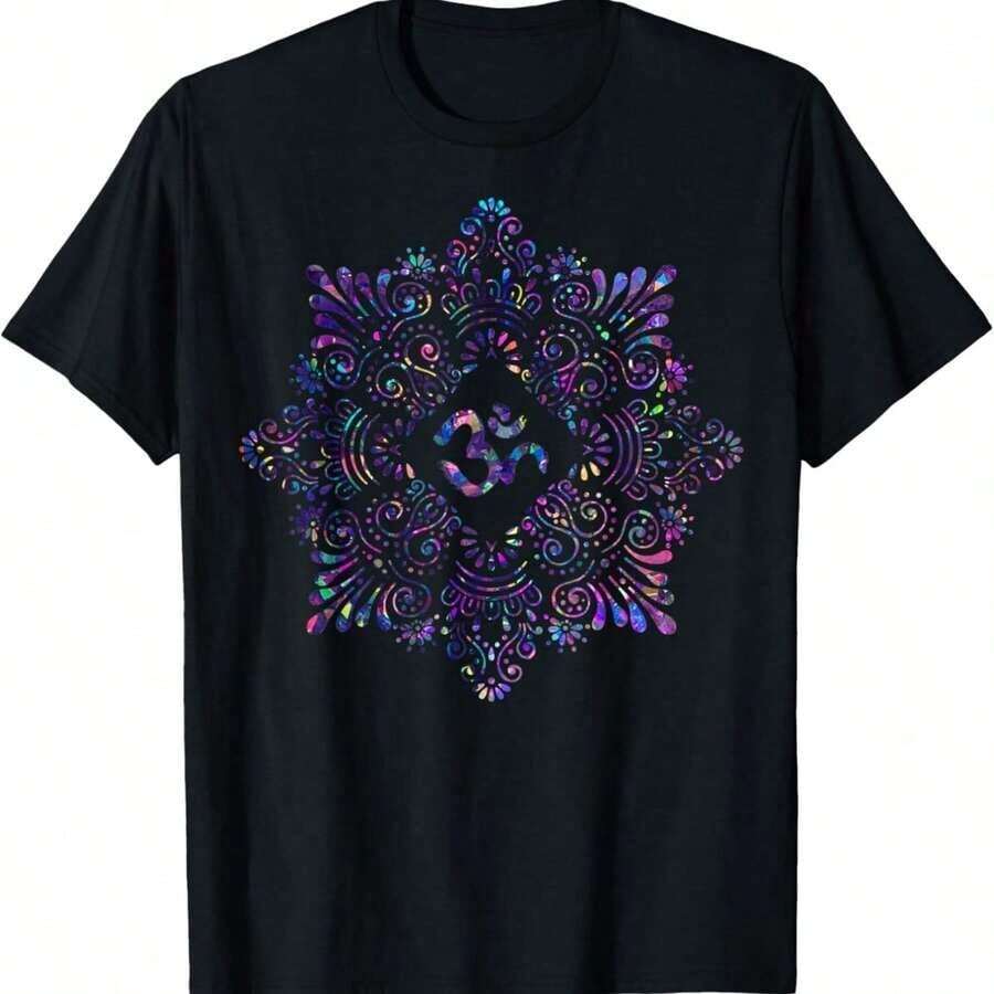 Short-Sleeved T-Shirt By Pusuraito, 100% Cotton - Black 13 - View 1