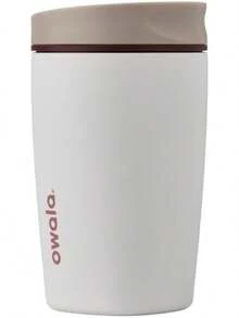 SmoothSip Slider Insulated Stainless Steel Coffee Tumbler, Reusable Iced Coffee Cup, Hot Coffee Travel Mug,  12 Oz, Vanilla Bean, Pack Of 8. - 1 - Xem 6
