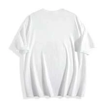Cute Unisex Premium Casual T-Shirts, Plus Size, Umbrella Print T-Shirt - Vintage Style, Summer Beachwear For Women, Perfect For Vacation And Everyday Wear, Unisex T-Shirt, Suitable For Casual Daily Outings, Short Sleeve Summer Top, Retro Y2K Print T-Shirt - 白色 - 查看 2