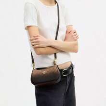 Coach Women's Teri Mini Crossbody Bag - 金棕色 - 查看 2