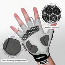 1 đôi găng tay thể thao và dụng cụ bảo hộ - màu đen - Xem 6
