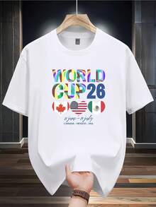 Men'S Casual Short Sleeve_7 - White - View 1