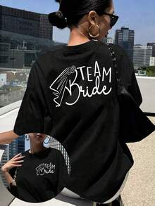 Women T-Shirts - Black - View 6
