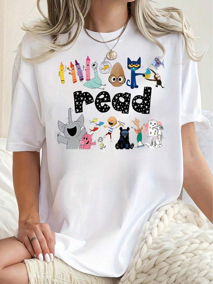 Women T-Shirts - White - View 1