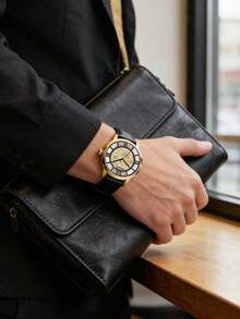FOSSIL 正式商務手錶：石英平滑機芯，優雅適合會議與晚宴 ME3210 - 金色 - 查看 3