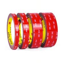 3M 3 Meters Double-Sided Tape,  Invisible Adhesive, Waterproof & Thick, Suitable For Home Decor, Car Accessories, Foam Tape, High Temperature Resistant, Length 3 Meters - 3 Meters In Length - View 9