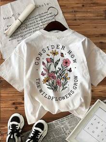 Women T-Shirts - White - View 3