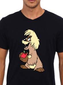 Retro GraphicGurgi T-Shirt: Black Cauldron Cartoon Tee,Camisetas populares de  para uso diario,Ropa de verano, ropa para niños y niñas,camisetas de apoyo para el Mundial,Camisetas del Mundial 2026,Camisetas estampadas,Camisetas estampadas, - Negro - Ver 6
