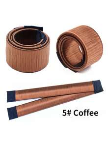 1件 21cm 簡易捲髮器/假髮/扭髮/鬆散髮髻/髮飾/編髮工具，適用日常上班穿搭，髮飾造型工具 - 彩色 - 查看 12