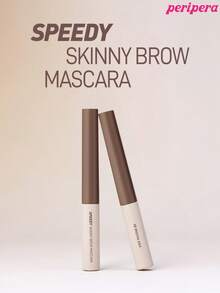 Peripera K-Beauty SPEEDY SKINNY BROWCARA，有色眉胶，眉毛定型膏，超细刷头，眉毛填充，防水有色眉胶 - 持久防晕染，丰盈定型，超强定型，韩式彩妆 - #03 Natural Brown - 查看 6