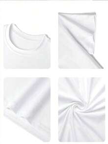 Boys' Short Sleeve Cotton T-Shirt With 2026 World Cup Trophy And Flag Print, For World Cup Matches/Daily Fan Wear WEOH - 白色 - 查看 7