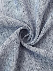 Conjunto de chaleco y pantalones cortos casuales para mujer, atuendo para ir al trabajo - Azul - Ver 6
