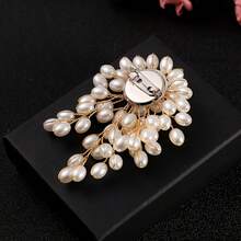 Pearl Firework Brooch, Elegant Luxury Lapel Pin Decoration For Suit, Sweater, Coat - Pearl Firework Brooch - View 6
