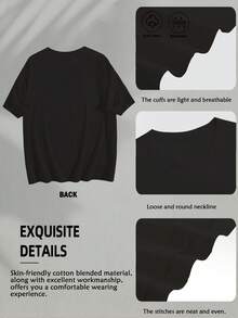 Waymaker Miracle Worker Promise Keeper Light In The Darkness My God That Is Who You Are Colored Cotton T-Shirt Women's Colored Cotton T-Shirt Understated Luxury Casual Tee-Y2K Style With Digital Print An Excellent Gift For Friends And Family Perfect For Easter Or As A Special Treat For Her - màu đen - Xem 4