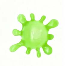 1 pieza Juguete de bola de estrés Squishy, en forma de gota de agua, diversión de rebote lento, suave y no pegajoso, bola portátil de curación - Multicolor - Ver 9