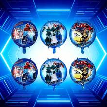 Hasbro 主題圓形鋁箔氣球套裝,可選角色氣球,適用於生日派對裝飾 - 如圖 - 查看 8