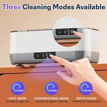 USB Ultra Jewelry Cleaner, High Frequency Vibration Machine For Glasses Rings Watches, Portable Denture Retainer Cleaner, Multi-Purpose Home  Washer - A - View 7