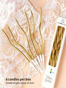 10pcs Cake Candles - Long-Lasting, Countable, Slim Design Suitable For Birthday Celebrations, Adds Charm To Dessert Table, Essential For Complete Birthday Party Decorations And Holiday Decor - Multicolor - View 13