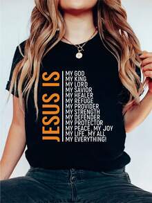 Women T-Shirts - Black - View 1