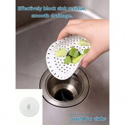 Multi-Color Kitchen Sink Strainer, Bathroom Shower Drain Hair Catcher, Sink Drain Protector