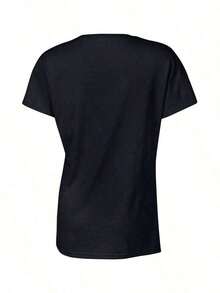Women T-Shirts - Black - View 2