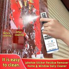 jakehoe Jack Hodo 多用途粘合剂去除剂，适用于家居和汽车玻璃、贴纸、胶水残留物，可去除一般表面粘性污垢，日常清洁液 - A - 查看 2