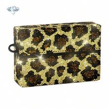 BLBLBL 1PC Multicolor Leopard Print Super Cute Luxury Shiny Electronic Cigarette Case FOR TEREA, Handmade With Grade A Rhinestones, Extremely Sparkling Under Glamorous Lights Or Sunlight, Suitable For Beauty Lovers' Daily Use - Diamond Version - View 14