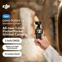 dji Pocket 4 手持運動數位攝影機 口袋雲台相機 6400萬像素 超長續航 自帶美顏 旅遊自拍神器 便攜收納（全新僅激活） - 查看 1