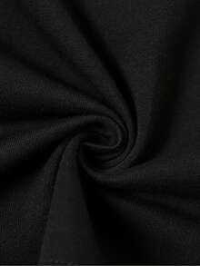 Camiseta Casual para Mujer - Camiseta con Estampado "Porque Soy Dorada, Por Eso", Negra con Texto Blanco, Cuello Redondo Cómodo, Manga Corta, Adecuada para Todas las Temporadas - Negro - Ver 2