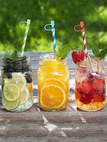 10pcs Reusable Silicone Straw Covers, Dust-Proof Straw Sleeves In 10 Colors For Indoor And Outdoor Use - Multicolor - View 5