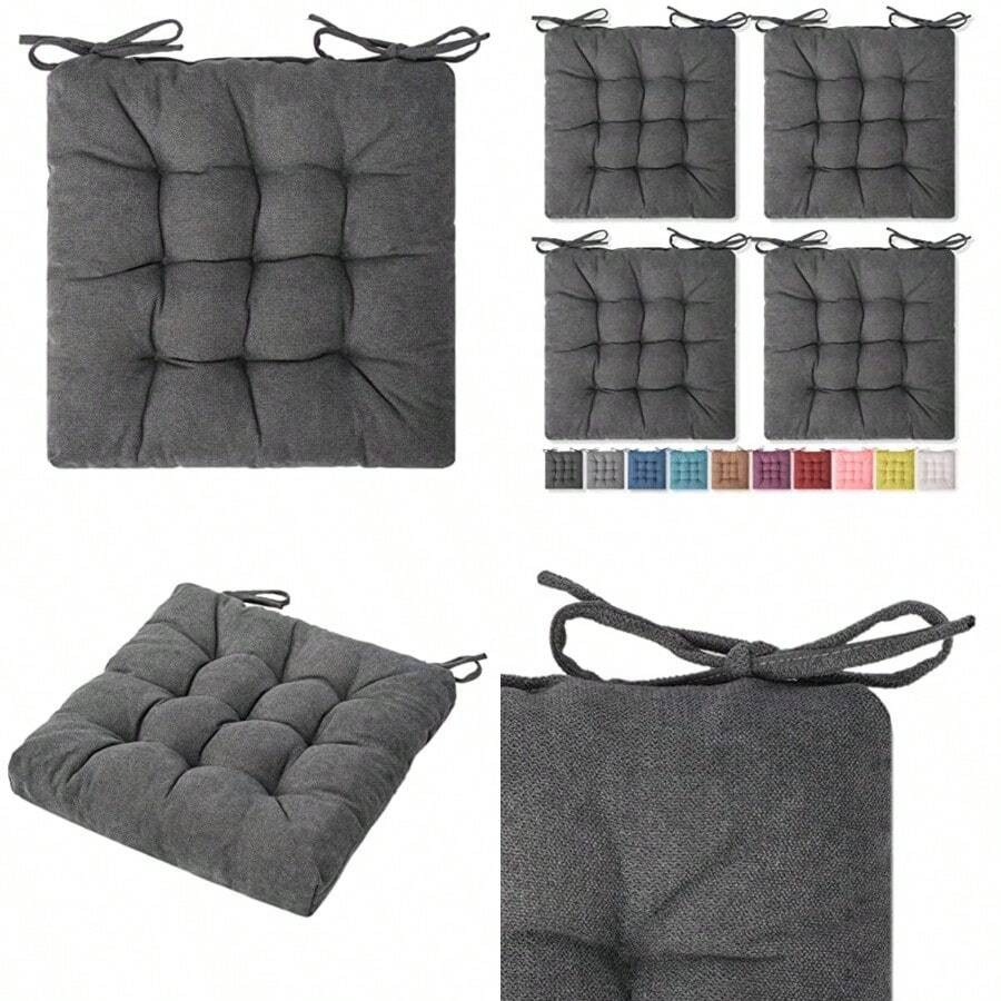 Chair Pads - Dark Gray - View 1