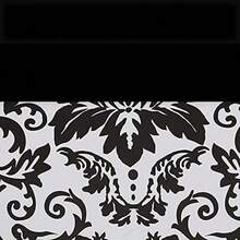 Pioneer Photo Albums B-1BW Photo Storage Box Damask Design Black and White - Blanco y Negro - Ver 7