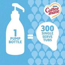 Nestle' Nestle Coffee Mate Coffee Creamer, French Vanilla, Concentrated Liquid Pump Bottle, Non Dairy, No Refrigeration, 50.7 Fl Oz (Pack Of 2) - French Vanilla - View 3