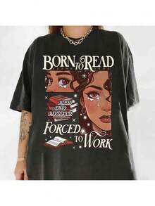 Dam-T-shirts - Svart - Visa 1