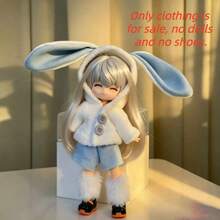 17cm BJD 新服裝，精緻可愛時尚美觀 BJD 衣裝套裝，可更換配件，新年/聖誕/生日禮物（僅含服裝，不含娃娃與鞋子） - 彩色 - 查看 13