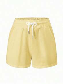 Conjunto de 2 piezas para mujer, top holgado de manga corta, shorts holgados cómodos, conjunto a rayas, bordado de limón, éxito de de verano - Multicolor - Ver 5
